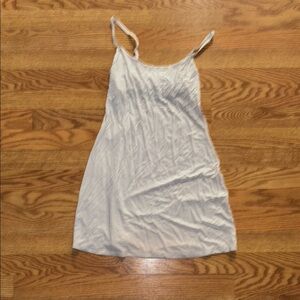 White Slip Dress